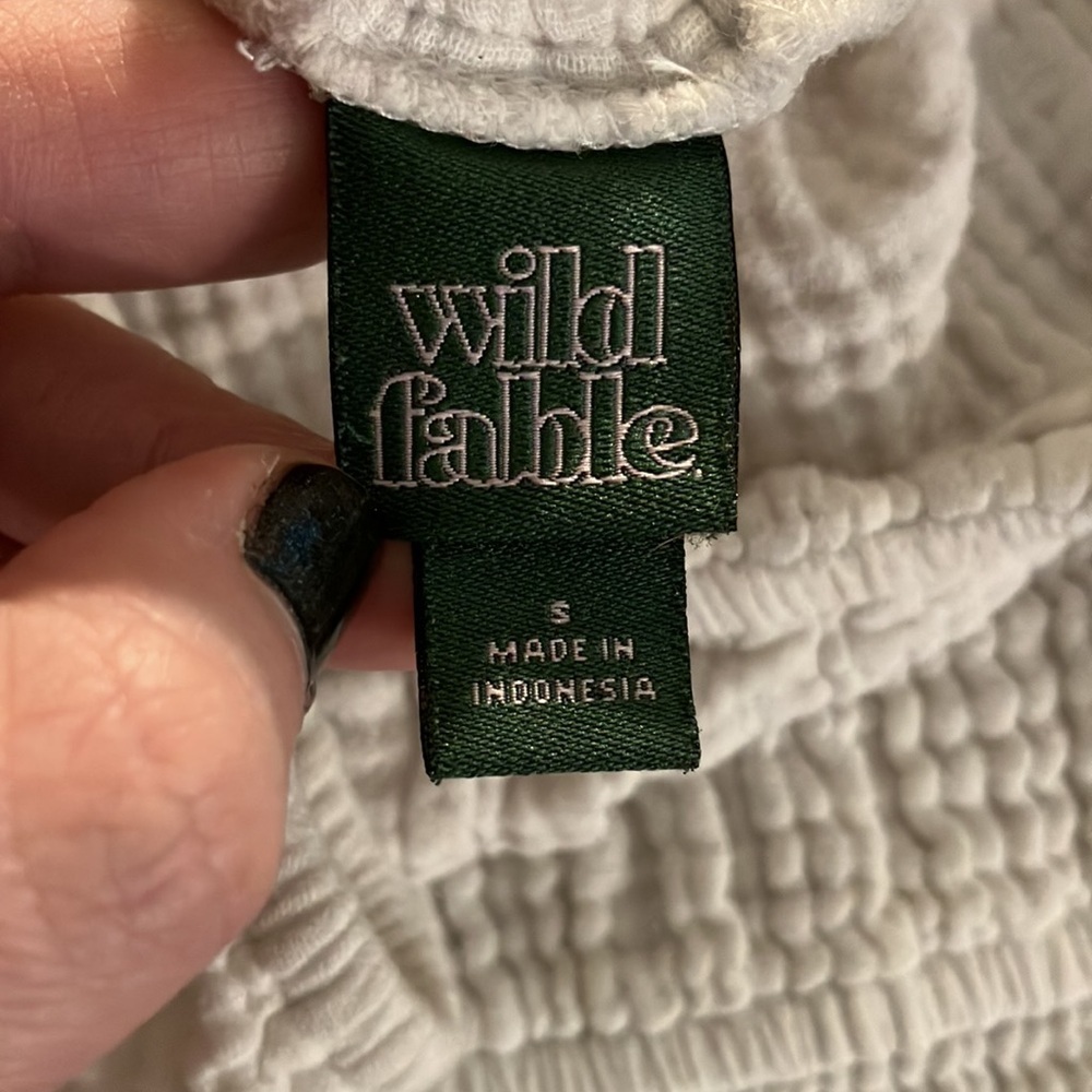 🎉4 for $20 Wild Fable Long Sleeve Crop Top, Small 🧜‍♀️ - Picture 4 of 5